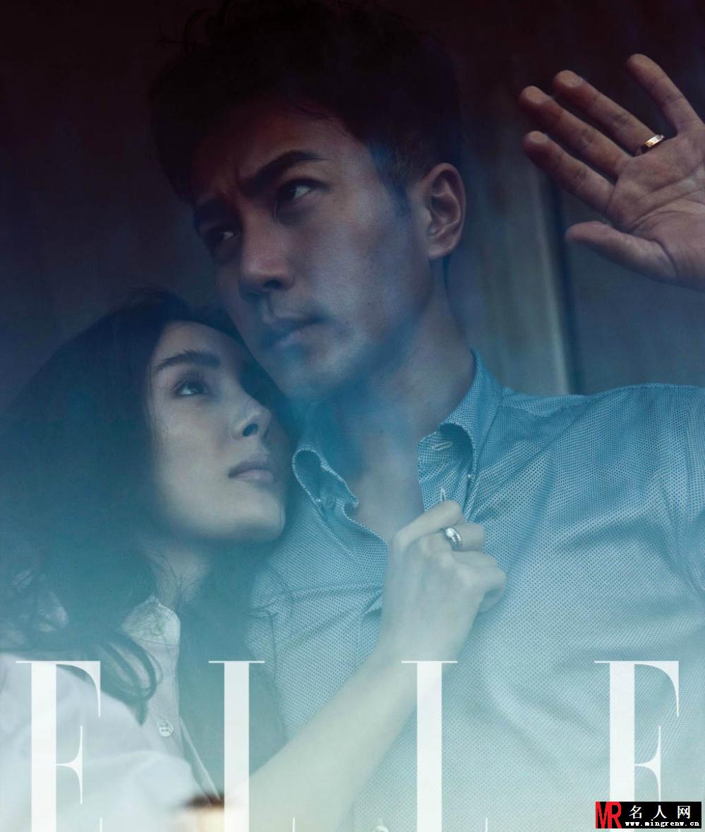 杨幂刘恺威ELLE大片 新婚夫妻浪漫甜蜜(1)