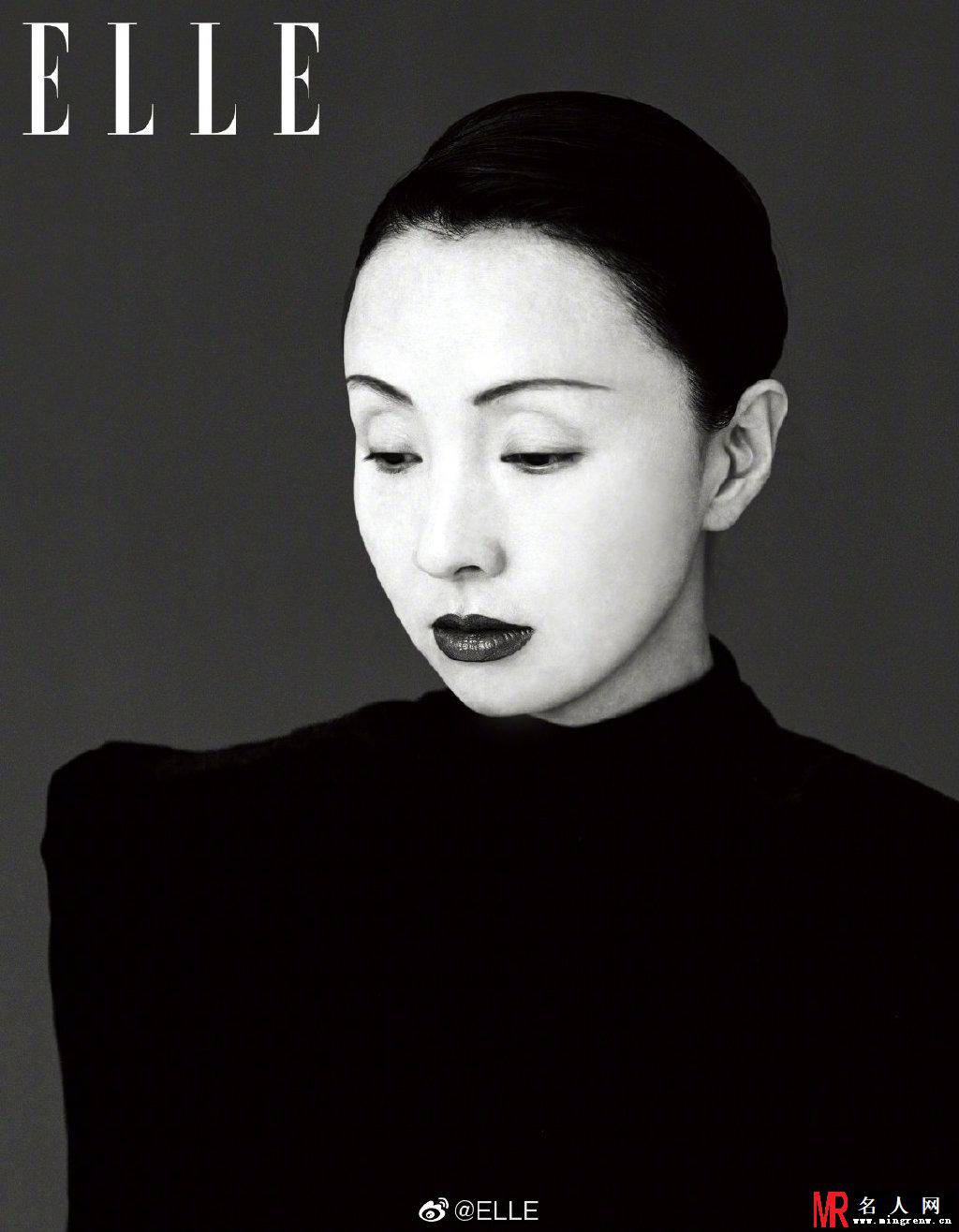 小陶虹登录ELLE杂志 展现熟女魅力(1)