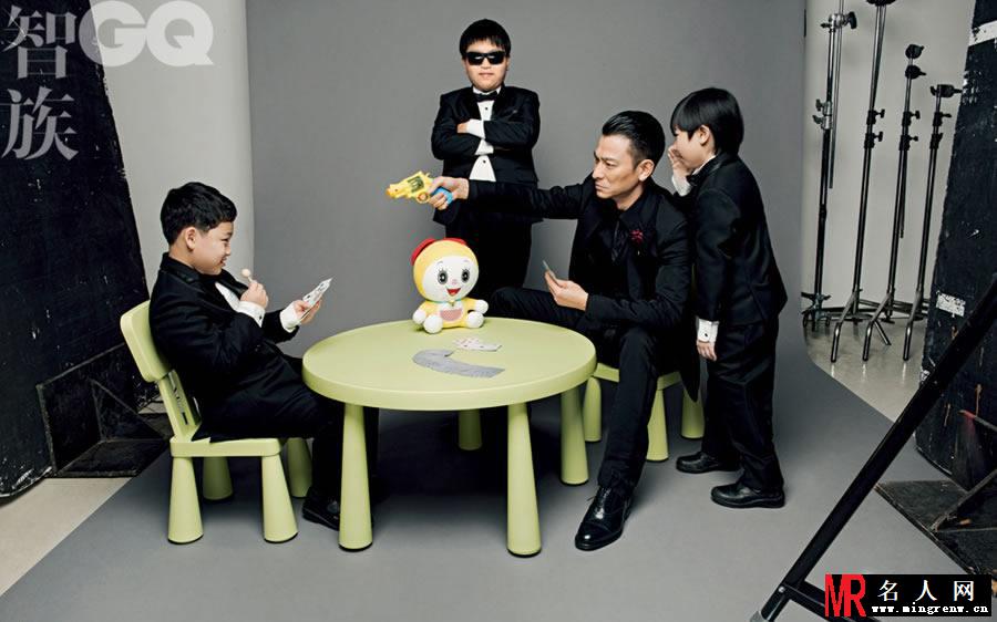 刘德华登《GQ》封面 获封不老男神(1)