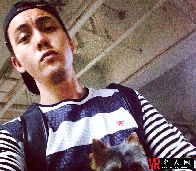 阿SA男友陈伟霆生活照 又是一枚鲜肉(1)