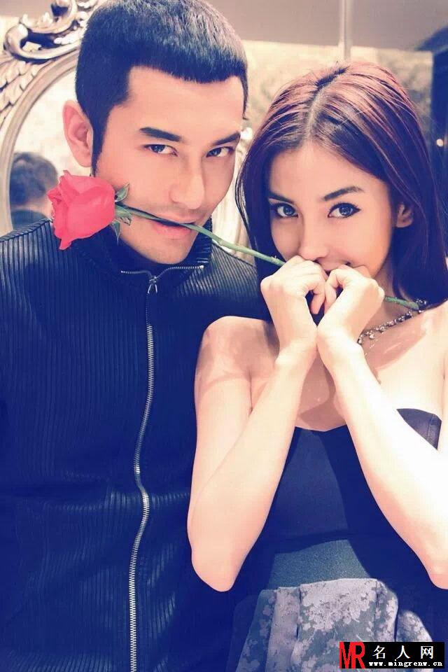 明星网独家曝光黄晓明angelababy甜蜜婚照(1)
