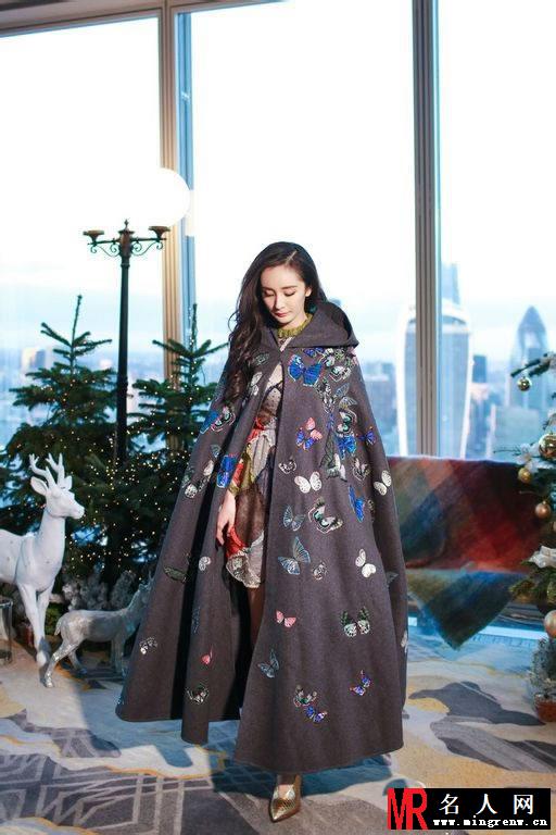 杨幂伦敦国际华语电影节花絮 时尚霓裳美艳动人(1)