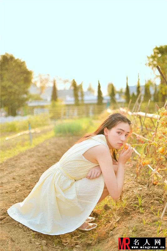 武大校花黄灿灿夏日糖果写真 恬静清纯最青春(1)