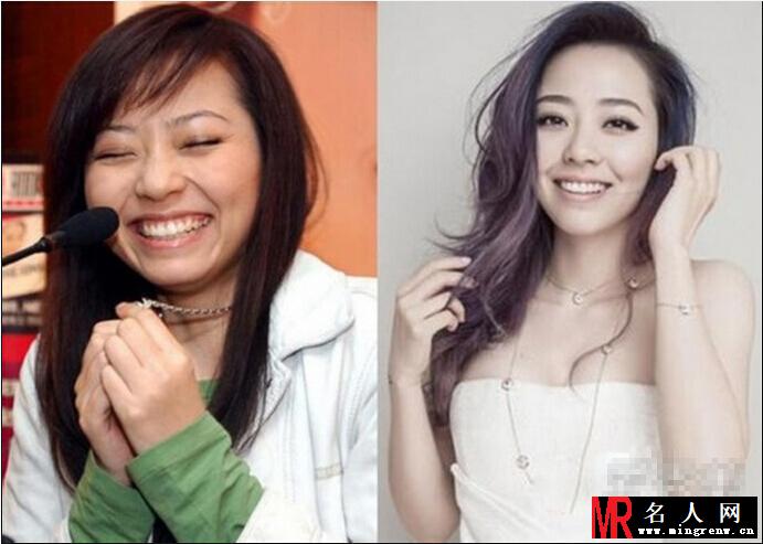 《我是歌手3》张靓颖被传整容 土妹与女神对比照曝光(1)