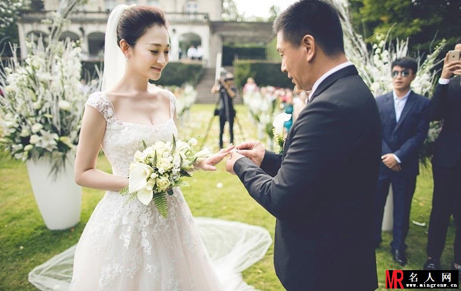 李小冉与徐佳宁比利时大婚 圈内好友见证幸福(1)
