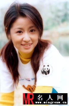 林心如1999年参加香港米埔环保植物活动现场图(1)