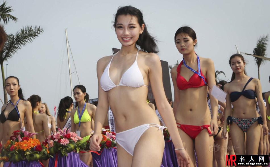 2015海陆空盛筵美女云集 各路美女比基尼争艳(1)