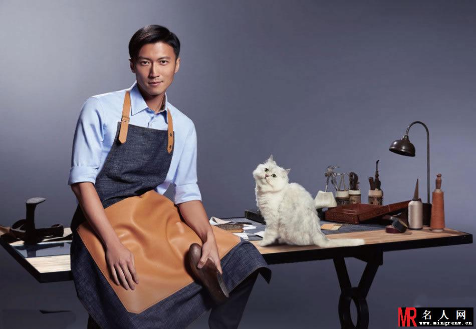 谢霆锋变身制鞋工匠 尽显沉稳暖男(1)