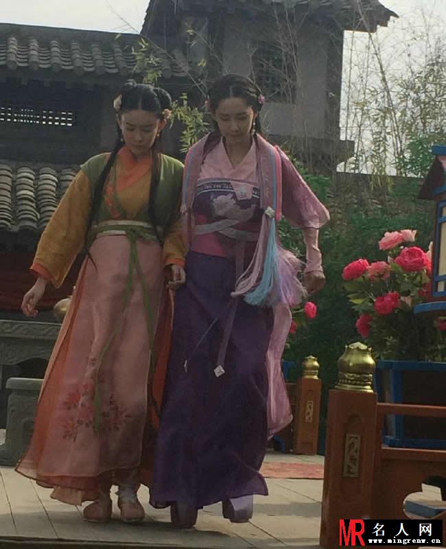 武神赵子龙林允儿片场照曝光(1)