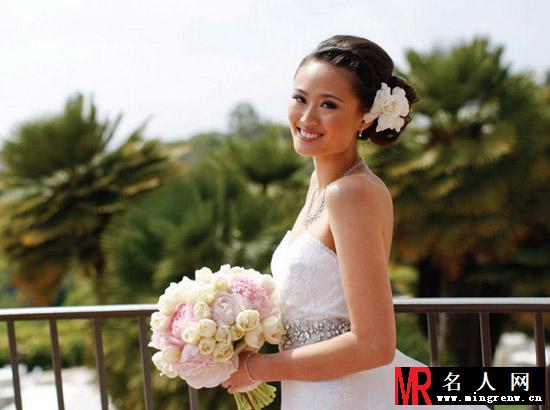 李小鹏奢华婚纱照 才子佳人喜结良缘(1)