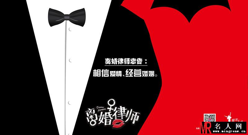 离婚律师分裂版海报 姚晨周立波欢喜冤家(1)