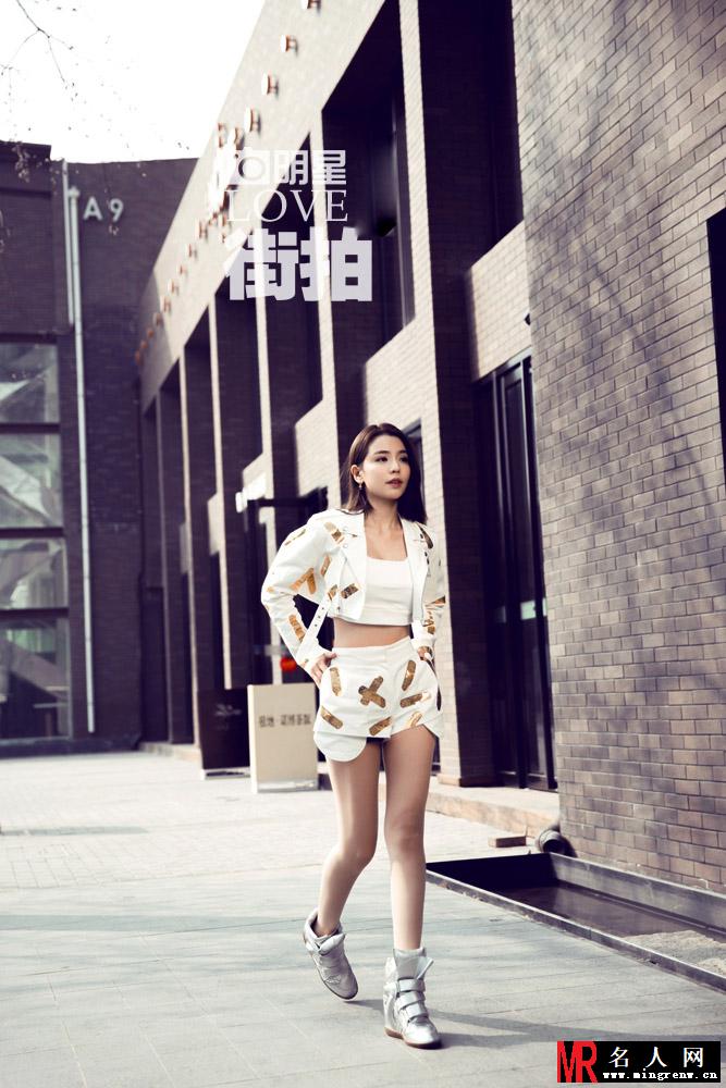 DreamGirls春日街拍 纯白诠释少女梦(1)