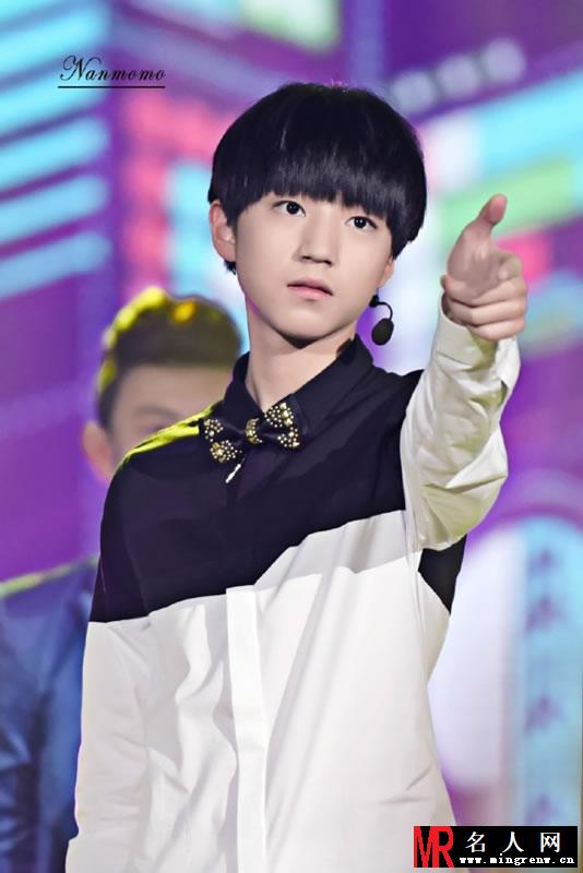TFBOYS王俊凯《快乐大本营》现场(1)