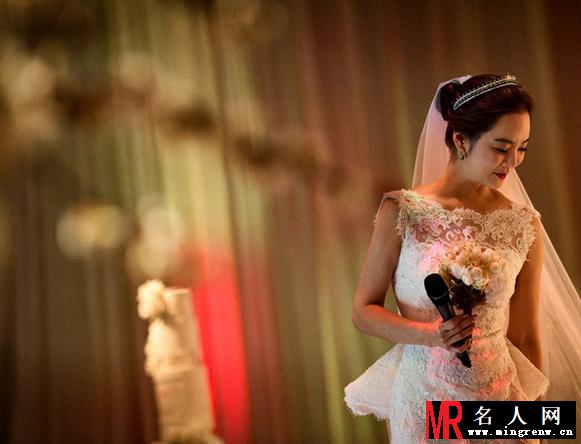高梓淇蔡琳完婚 梦幻婚礼令人向往(1)