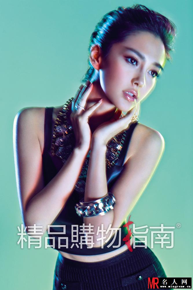 Angelababy精品购物指南美艳优雅时尚大片(1)