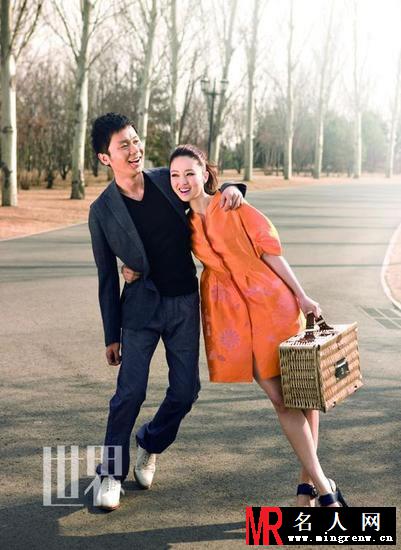 李晨董璇时尚写真 寻找隐市情怀(1)