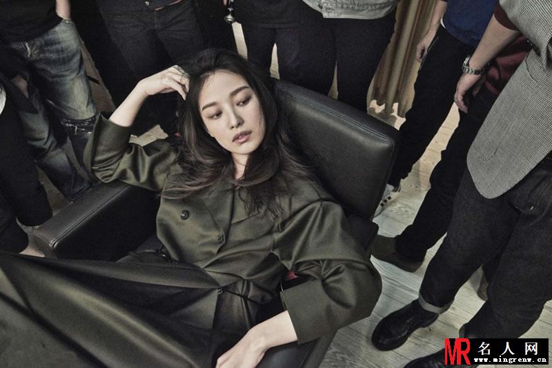 倪妮时尚大片《似水年华》 凌乱不失性感悠闲不失优雅(1)