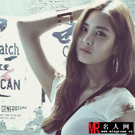 少女时代最新宣传写真 泰妍允儿冷面出镜(1)