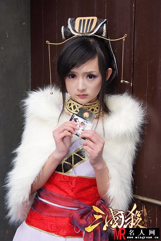 陈丹婷代言三国杀cosplay可爱甜美写真 演绎倾城甄姬(1)