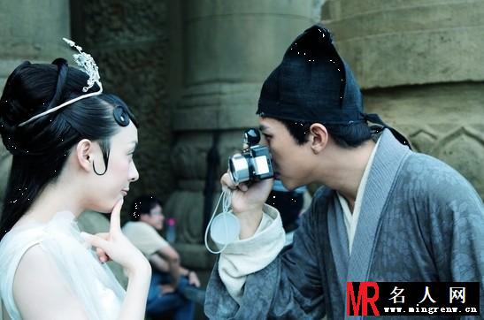 婚后邓超孙俪首次联手《画壁》 现场亲密花絮(1)
