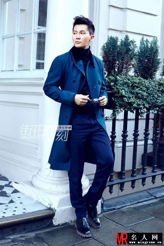 李晨时装周街拍集锦 劲酷男装范儿十足(1)