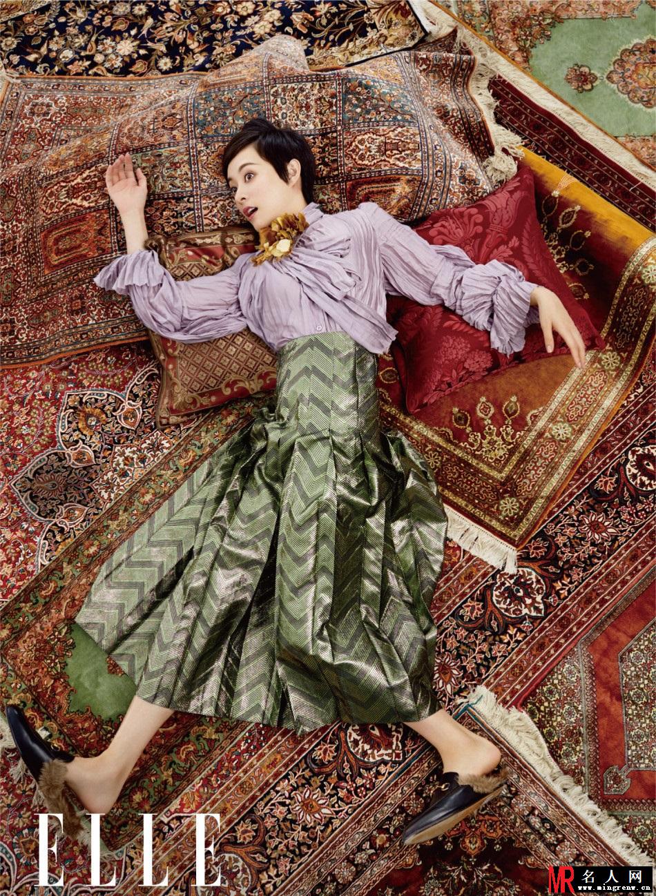 孙俪秋季文艺写真 尽显女神范(1)