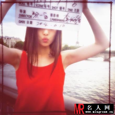 倪妮2014巴黎之旅生活照大合辑 释放烦恼享受自然的美丽(1)
