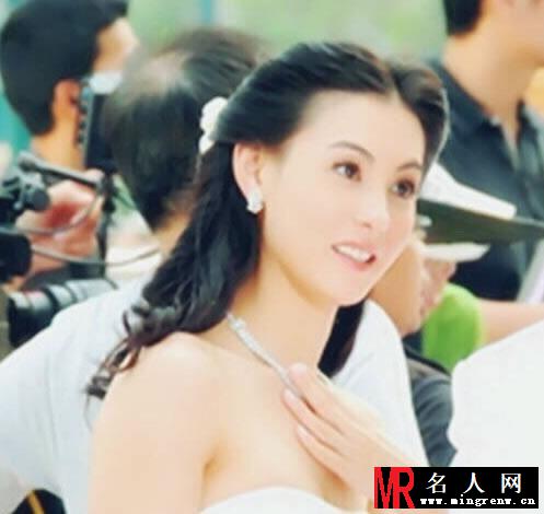 张柏芝遭向华强夫妇痛批 昔日美艳婚纱照遭泄(1)