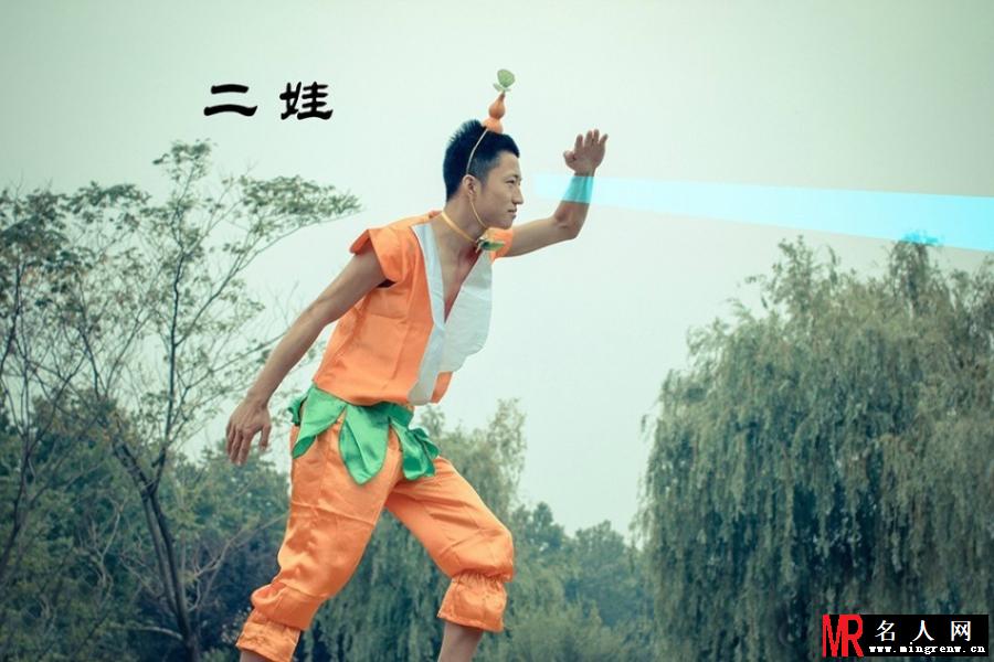 真人版葫芦娃毕业照 网友忍不住咆哮毁童年(1)