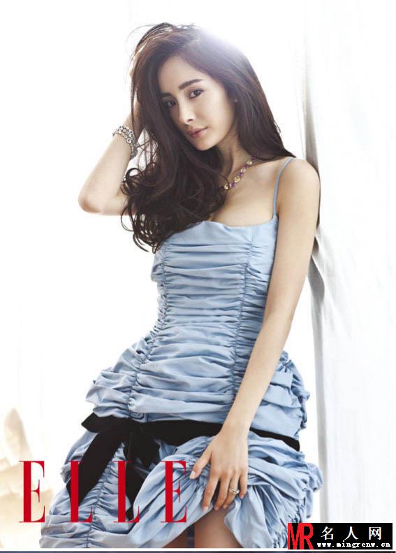 杨幂刘恺威ELLE大片 新婚夫妻浪漫甜蜜(1)