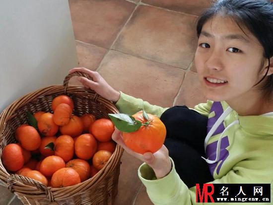 “元芳”张子健14岁漂亮女儿近照曝光(1)