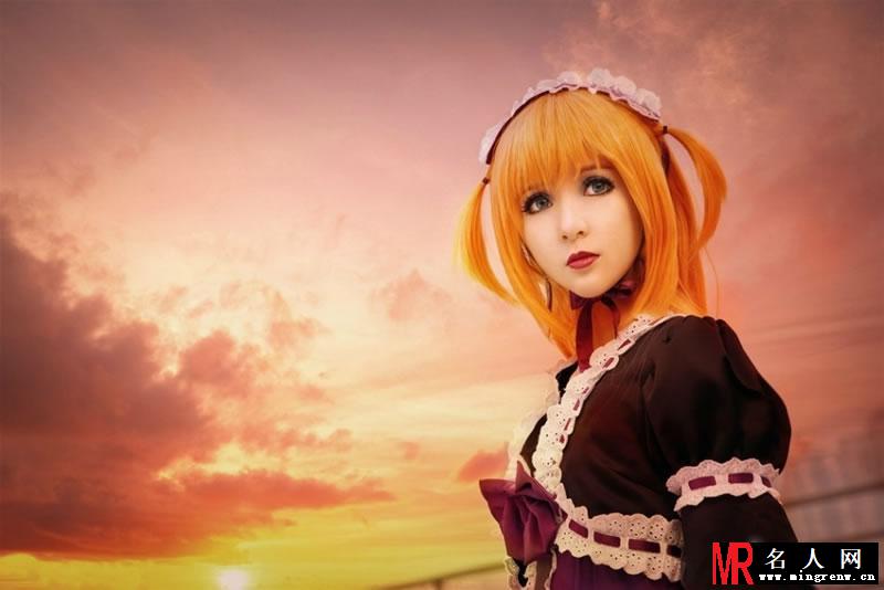 徐娇Cosplay弥海砂 正面侧面依旧美如画(1)