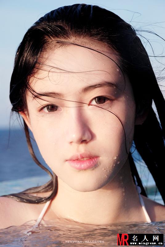 张辛苑《马尔代夫的假期》写真(1)