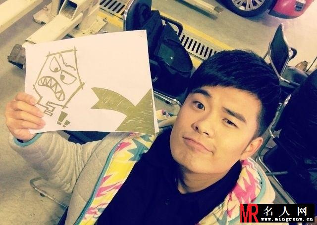 陈赫跑男卖萌照 2013生活照搞怪无底线(1)