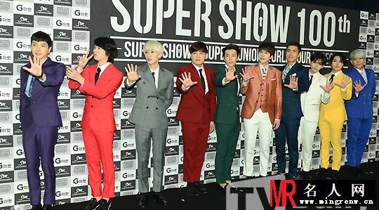 Super Junior集体亮相 帅气逼人魅力依旧(1)