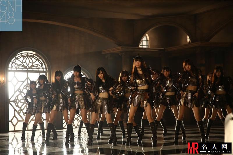 SNH48最新MV呜吒曝光 劲歌热舞秀美腿(1)