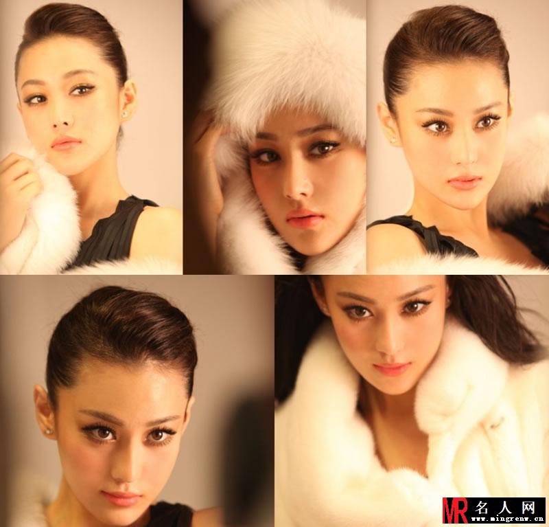 张馨予白色优雅写真 安静文艺淑女范(1)