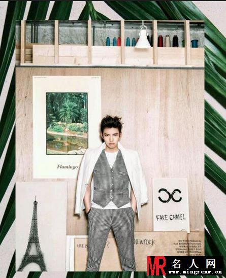 韩星池昌旭帅气杂志写真 展男神魅力(1)