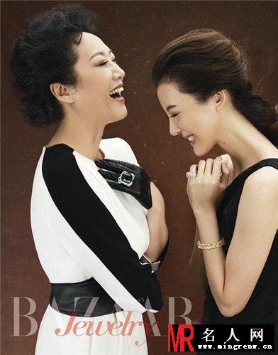 明星母女照大盘点 李小璐貌不如母亲(1)