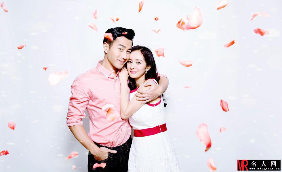 杨幂怀孕三个月 新婚夫妻全新甜蜜大片(1)