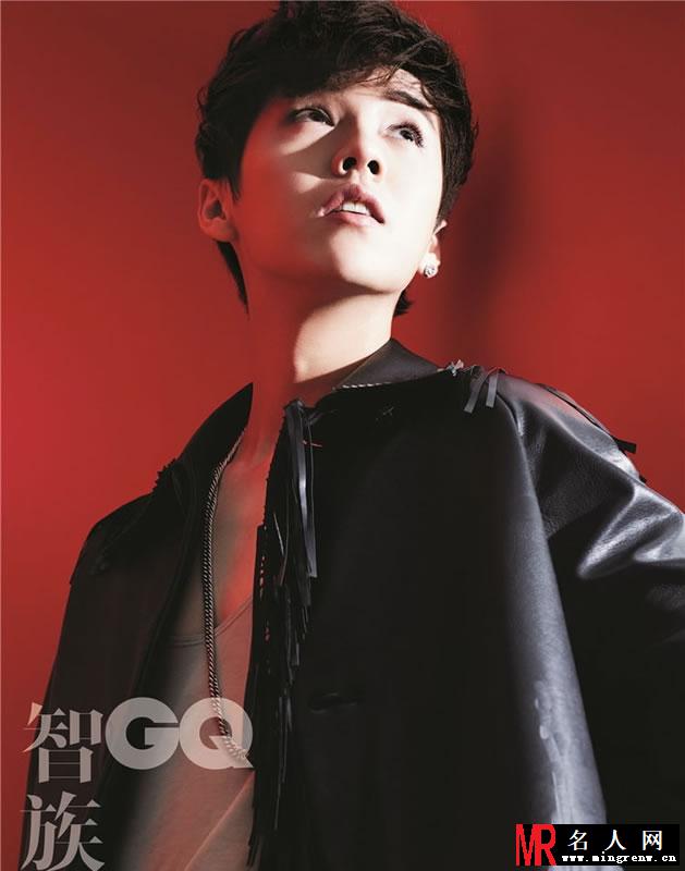 鹿晗登《GQ》杂志封面 新生代偶像势力(1)