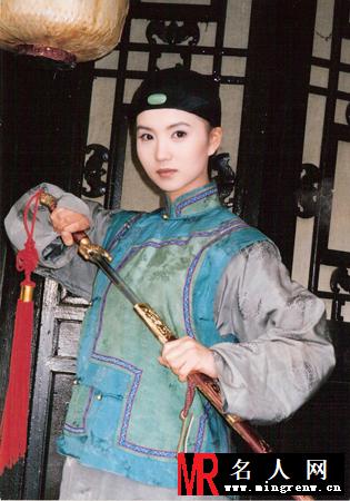 刘诗诗刘亦菲 女星帅气男装赛潘安(1)