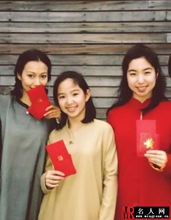 林青霞三个女儿近照曝光 不像老妈？(1)