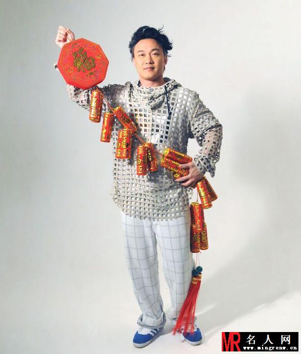 陈奕迅新年贺岁写真 搞怪俏皮贺新春(1)