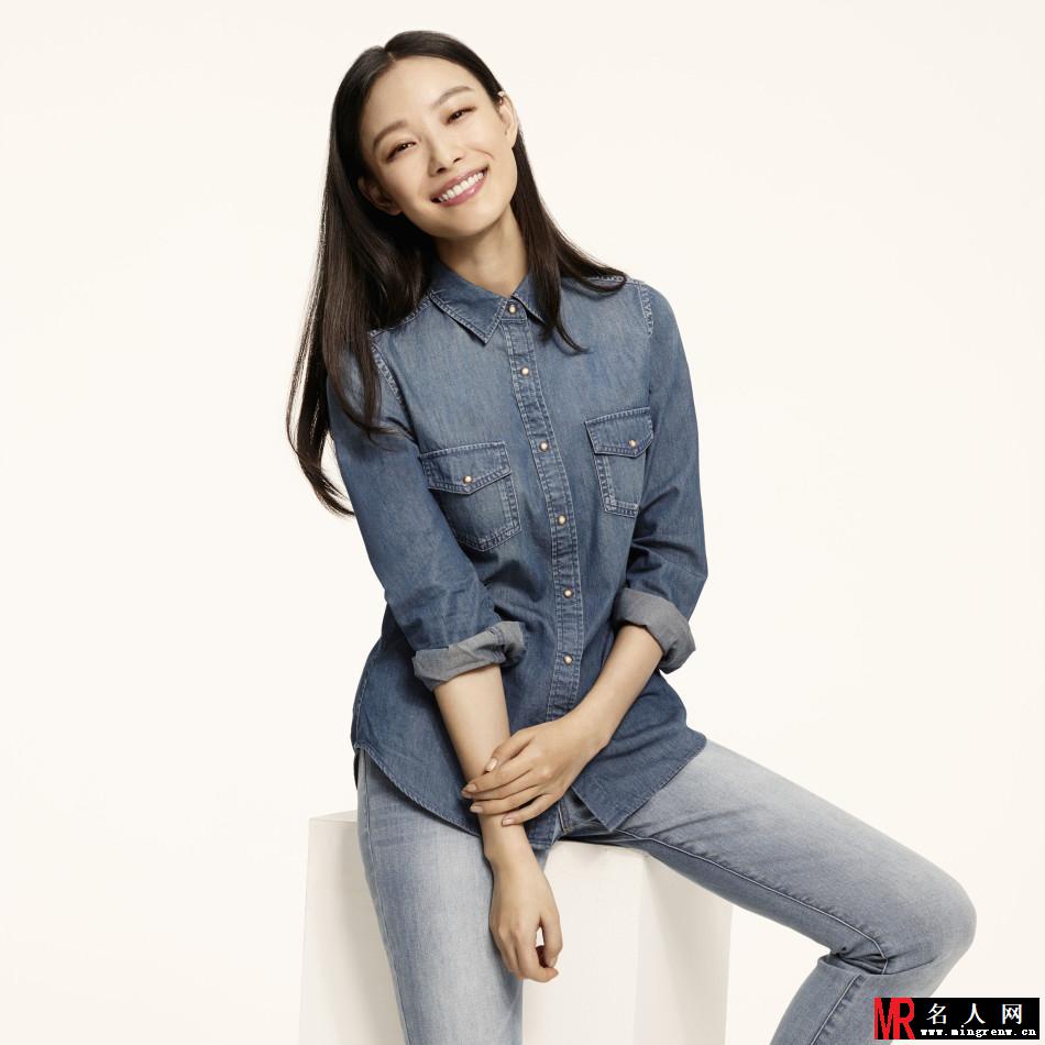 倪妮最新服装写真 不女神不性感接地气(1)