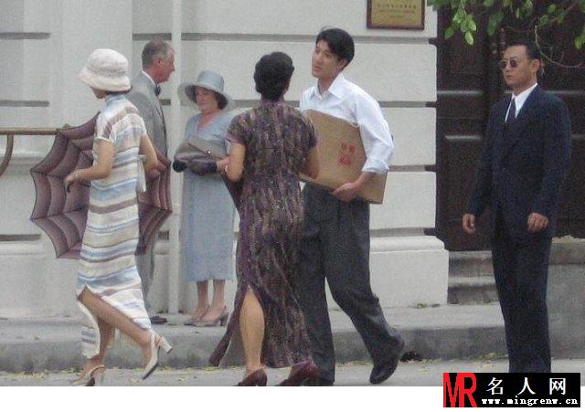 汤唯、王力宏《色戒》片场未公布现场照曝光(1)