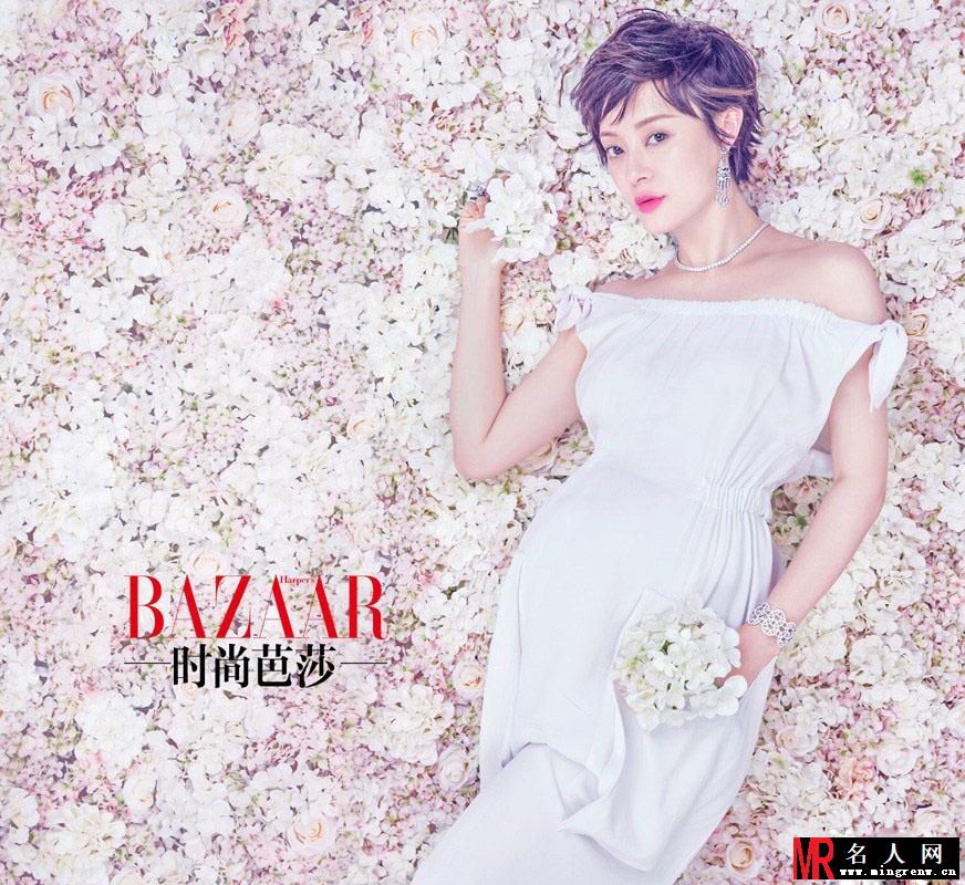 孙俪灵动孕期写真 洋溢母性光辉(1)