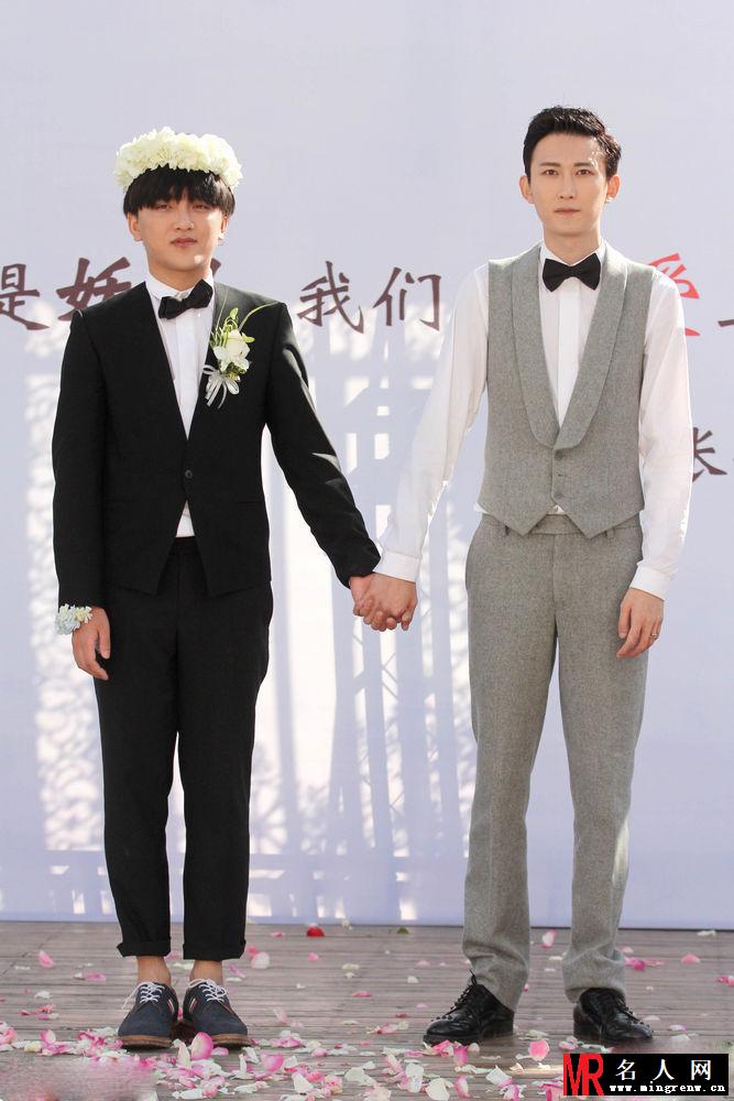 昔日快男金朴俊与同性男友结婚 现场拥吻(1)