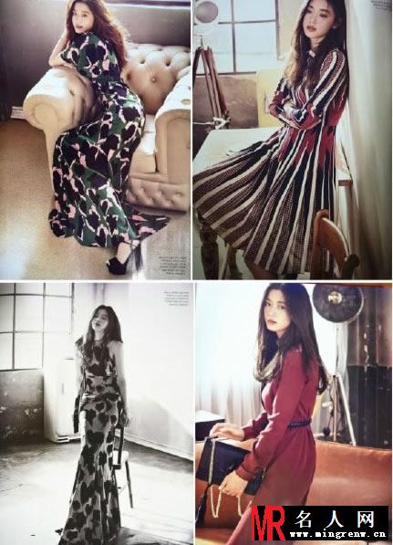 全智贤《ELLE》最新写真 慵懒迷人女神气质(1)