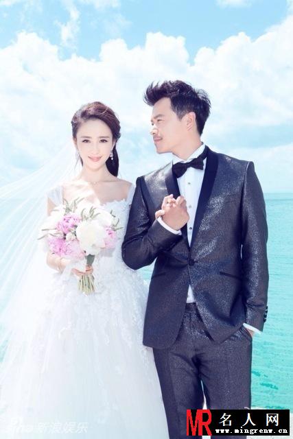蔡琳高梓淇甜蜜大婚 图揭因戏结缘情侣(1)